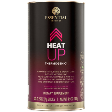 Heat Up Tubo 140g C/20 Sticks Essential