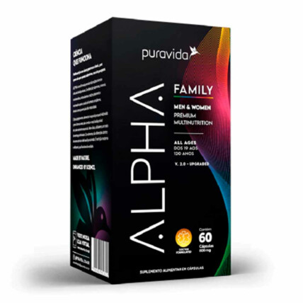 ALPHA FAMILY C/ 60 CAPS - PURAVIDA