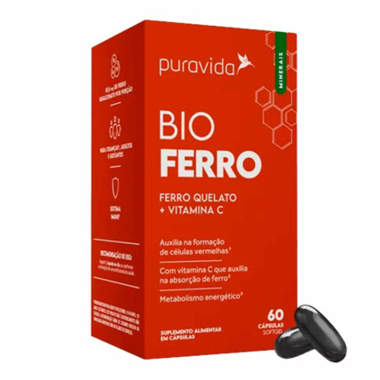 Bio Ferro 60 Caps Puravida