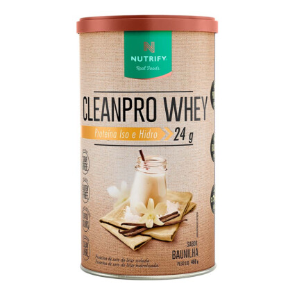 Cleanpro Whey Protein Hidrolisado 450g Nutrify