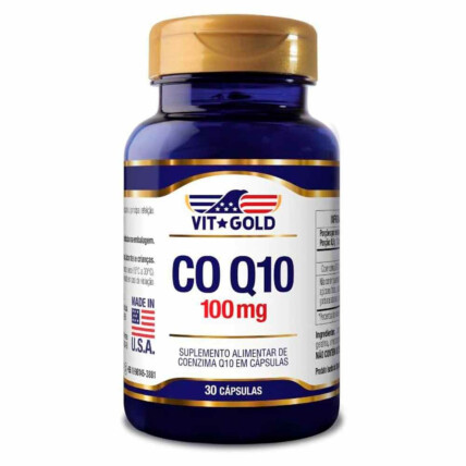 Coenzima Q10 30 Caps Vit Gold