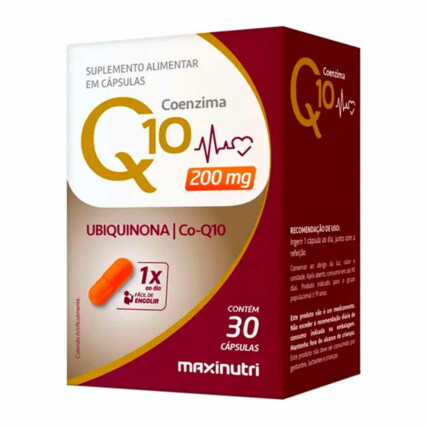 Coenzima Q10 200Mg 30caps Maxinutri