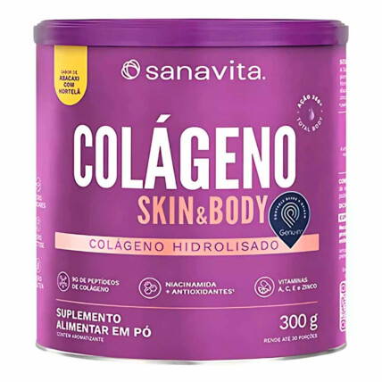 Colágeno Skin 300g Sanavita