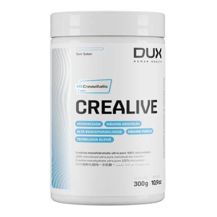 Creatina Creavitalis Crealive 300g Dux Human Health