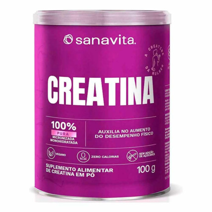 Creatina Micronizada 100g Sanavita