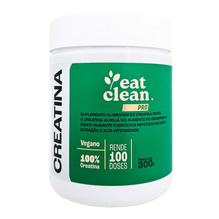 CREATINA MONOHIDRATADA 300G EAT CLEAN