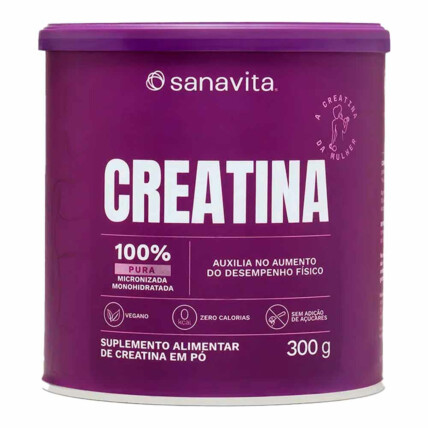 Creatina Monohidratada 300g Sanavita