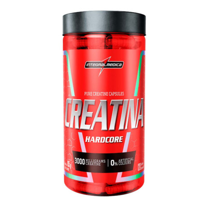 Creatina Monohidratada Hardcore 120caps Integralmedica