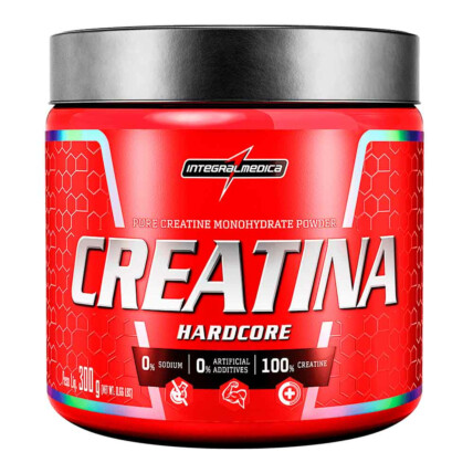 Creatina Monohidratada Hardcore 300g Integralmedica