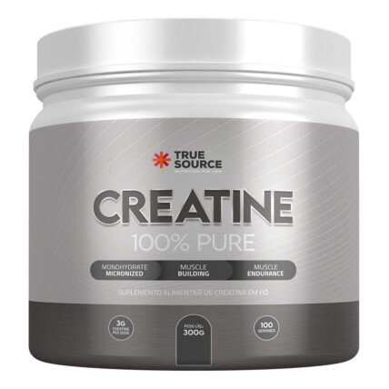 CREATINA MICRONIZADA 100% PURE 300G TRUE