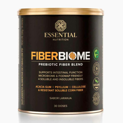 Fiber Biome 330g Laranja Essential Nutrition