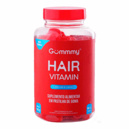 Hair 60 Caps Morango Gummy