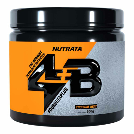 PRE TREINO 4B 300G FRUTAS TROPICAIS NUTR