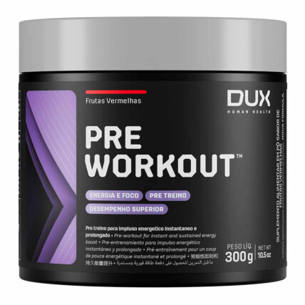Pré Treino 300g Dux Human Health