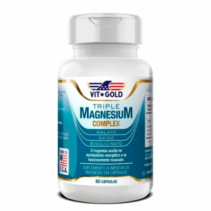 Triple Magnesium Complex 60 Caps Vit Gold