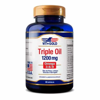 TRIPLE OIL 1200MG C/60 CAPS - VIT GOLD