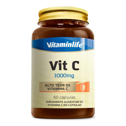 Vitamina C 1000mg 60 Caps Vitaminlife