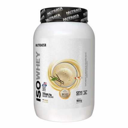 WHEY PROTEIN ISOLADO 900G CREME DE BAUNI
