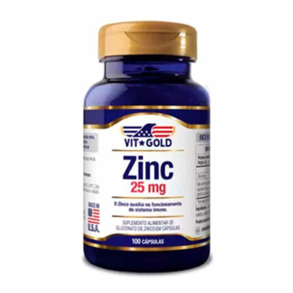 ZINCO 25MG C/100 TABS - VIT GOLD
